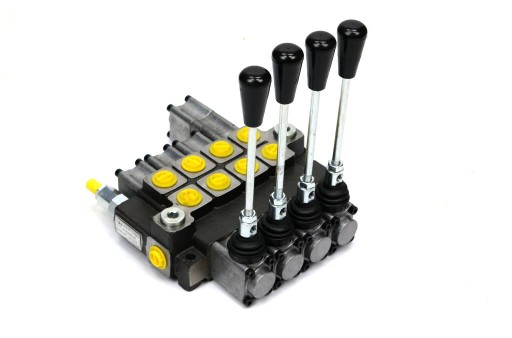 W-ROZ40L/4X1P - Гідравлічний роздільник 4-секційний максимальна витрата 40л (1-секційний плаваючий) в