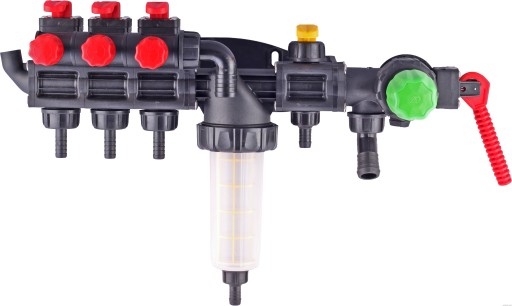 ROZDZ4K - Секційний спліттер 3 + 1 HD компенсаційний Agroplast CZDZ4K