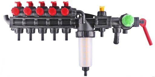 ROZDZ6K - Секційний спліттер 5 + 1 HD компенсаційний Agroplast CZEDZ6K