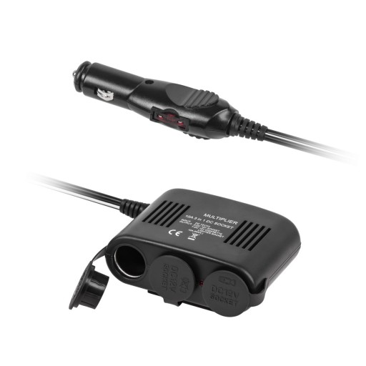 10230 - Розгалужувач прикурювача x3 з гніздом прикурювача master