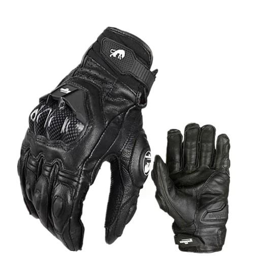 Мотоциклетні шкіряні рукавички в рожевому стилі. Розмір M