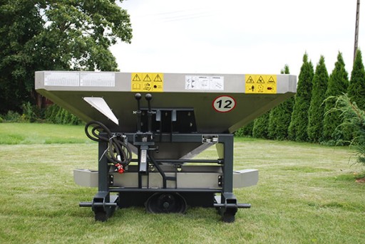 0115 - Разбрасыватель удобрений двухстворчатый одностворчатый 600 л нержавеющая сталь Langren