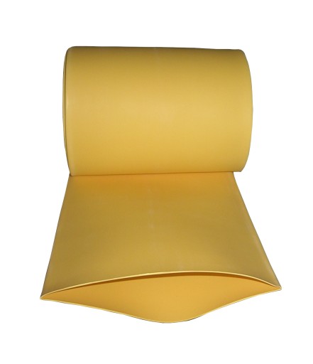 Термоусадочна трубка 100 мм 1 м жовтий