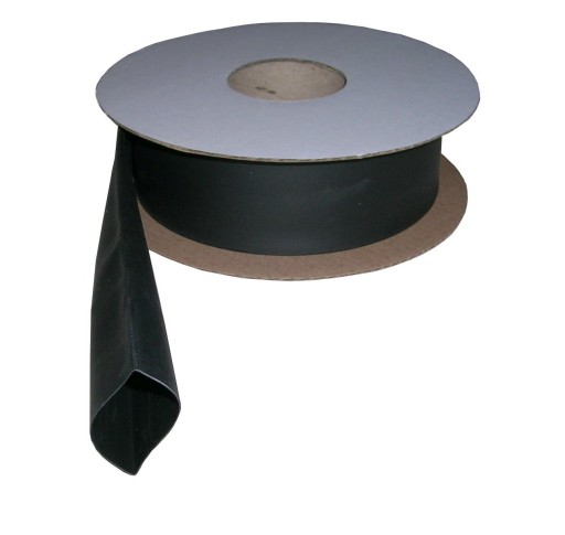 Термозбіжна трубка 25,4 мм 5 м товщиною 2: 1 чорний