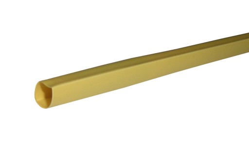 Термозбіжна трубка 60 мм 1 м жовтий