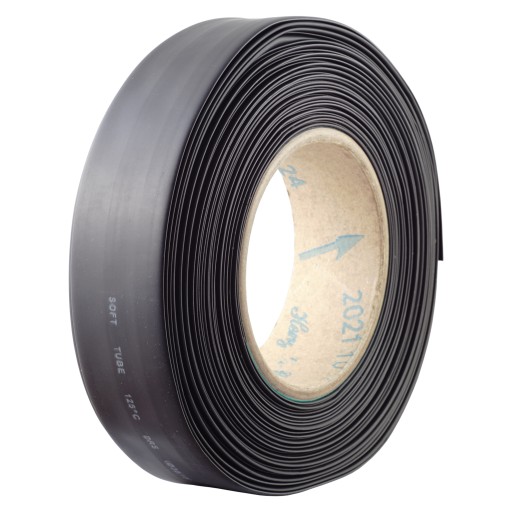 Термозбіжна трубка чорна 40мм-рулон 25мб