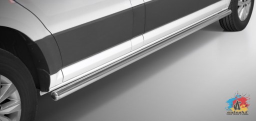 Бічні труби Volkswagen Crafter 2017-/ MAN TGE 2018- SWB