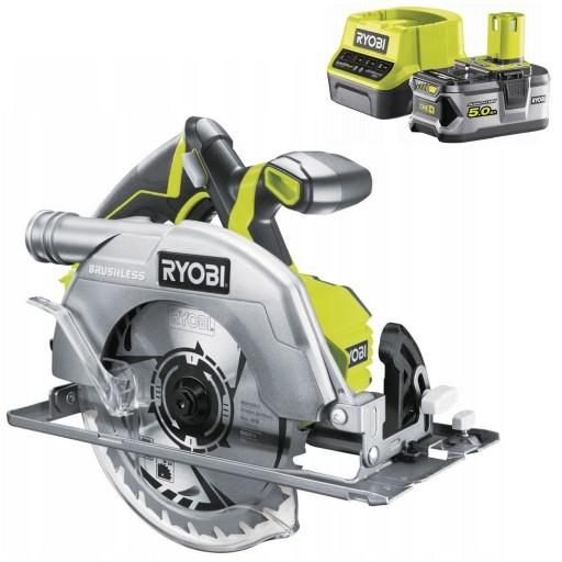 Ryobi Циркулярная пила R18CS7 5Ah 18v Бесщеточный