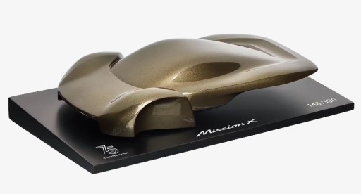 Скульптура Porsche Mission X 75Y, масштаб 1:18, ограниченная серия