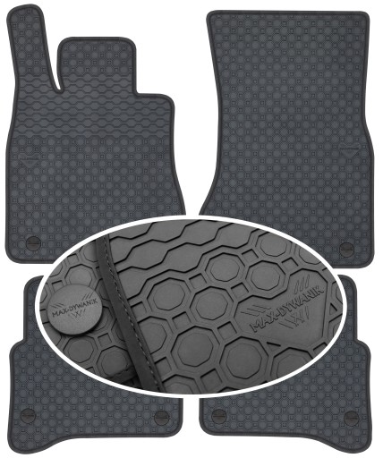 S-Class W223 SD Short 2021 — Резиновые коврики PrimeLiner — Черный