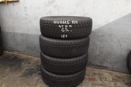 [S81] 4XWINTER 205/55R16 91H SEMPERIT SPEED-GRIP 2 &