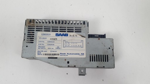 12800531 - SAAB 93 9-3 II PIONEER ПІДСИЛЮВАЧ 12800531