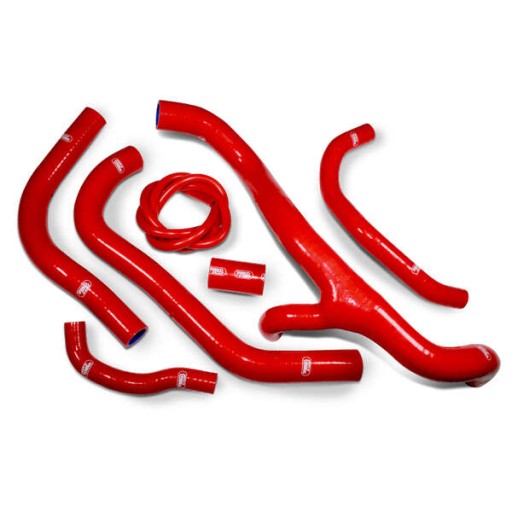 HON-34-RD - SAMCO HONDA CBR 600RR 07-19 7-КОМПЛЕКТ СИЛІКОНОВИХ ШЛАНГІВ РАДІАТОРА