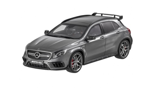 МОДЕЛЬ АВТОМОБИЛЯ MERCEDES-AMG GLA 45 СЕРЫЙ МАСШТАБ 1:18