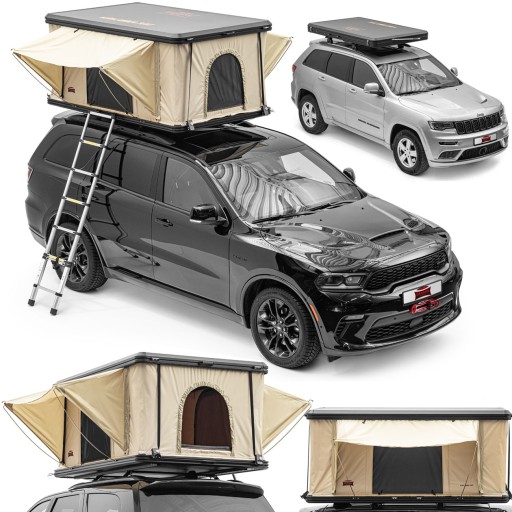 2-местная палатка AERO ALU CAR ROOF TENT DRAGON WINCH багажник на крышу