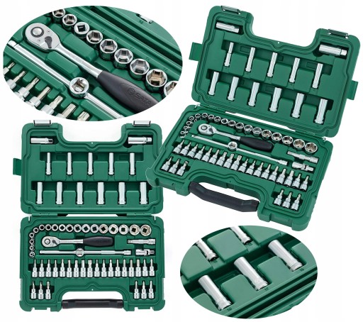 SATA ST09004SJ НАБІР З 60 ГАЙКОВИХ КЛЮЧІВ НА 3/8 ДЮЙМОВ