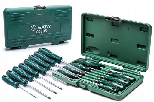 НАБОР SATA ST09305SJ ИЗ 8 ОТВЕРТОК TORX В КОРОБКЕ