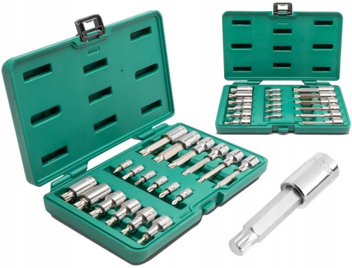 НАБІР SATA З 18 L-КЛЮЧІВ БІТ 1/4