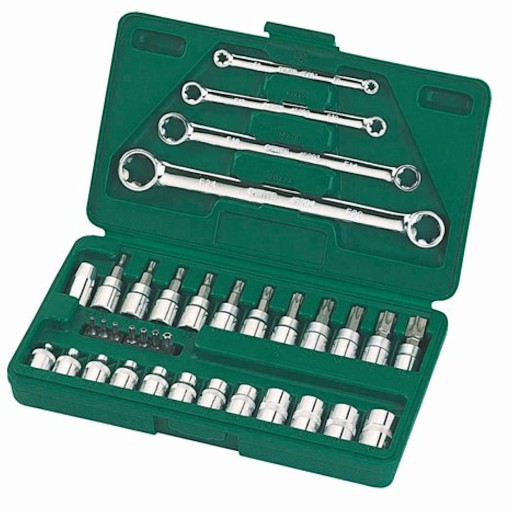 SATA НАБОР ИЗ 35 КЛЮЧЕЙ TORX 1/4