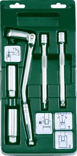 НАБОР SATA ИЗ 5 ТОРЦЕВЫХ КЛЮЧЕЙ 3/8