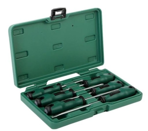 SATA НАБІР 6 ВИКРУТОК В КЕЙСУ ST09309SJ