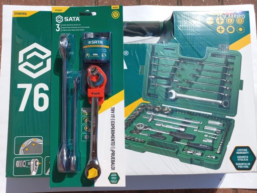 НАБОР SATA ИЗ 76 КЛЮЧЕЙ 1/4