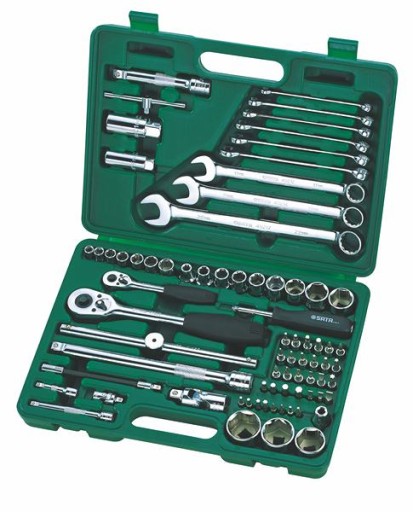 SATAT 09519 НАБІР ІНСТРУМЕНТУ 1/4'' 1/2'' В ЧОХАЛІ 74 шт.