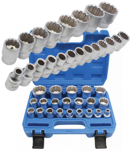 НАБОР РОЗЕТОК SATRA 12-УГЛОВЫХ. 1/2