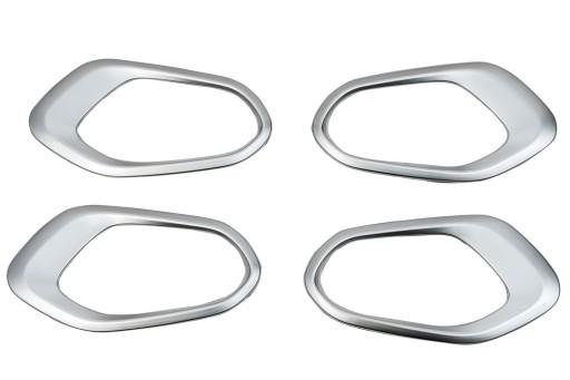 АТЛАСНАЯ ОКАНТОВКА ДВЕРНЫХ РУЧЕК. JEEP CHEROKEE 2014+