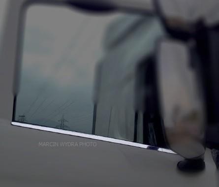 SCANIA 4 R ШТАМПОВАНІ МОЛДИНГИ ПІД СКЛО ХРОМ