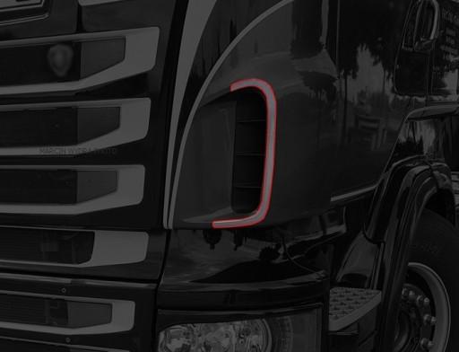 SCANIA R НЕРЖАВЕЮЩИЙ ДЕКОР POLIKA СЕРП