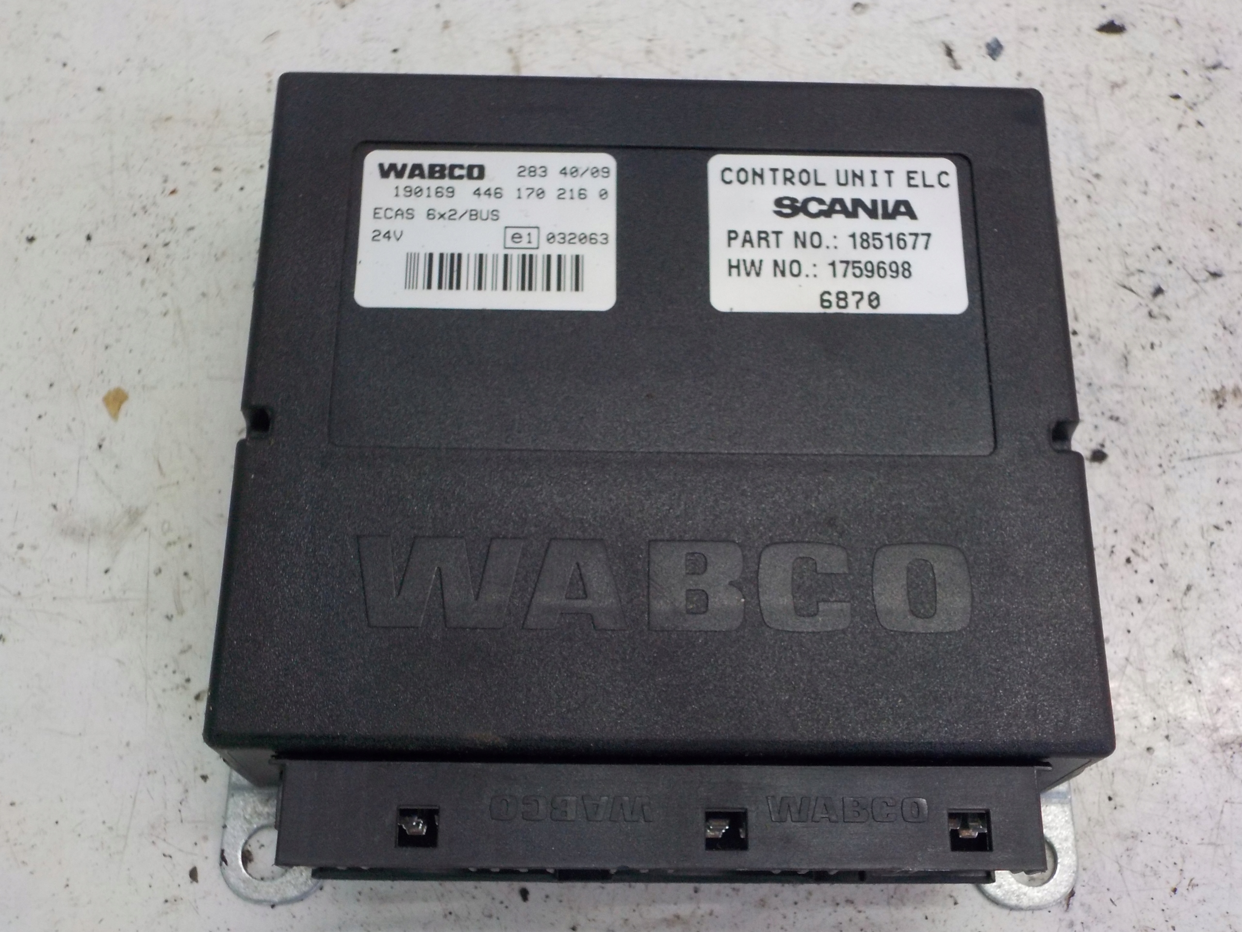 1851677 - SCANIA ДРАЙВЕР ECAS