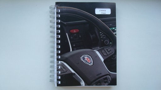 SCANIA R series Польська інструкція для Scania R 2018, оригінал