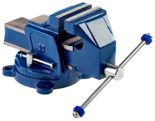 SCHMITH слюсарні лещата поворотний стіл 125 мм