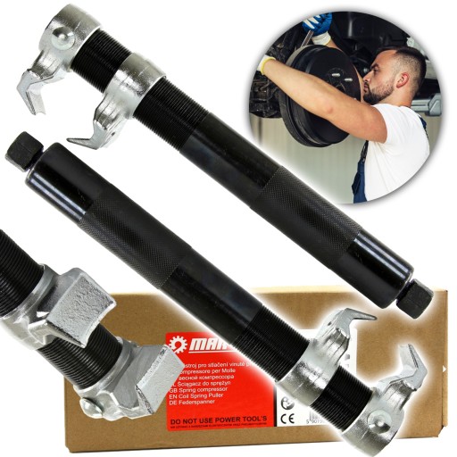 СЪЕМНИК ПРУЖИН АМОРТИЗАТОРА, МЕХАНИЧЕСКИЙ, ПРОЧНЫЙ, 23-280 мм