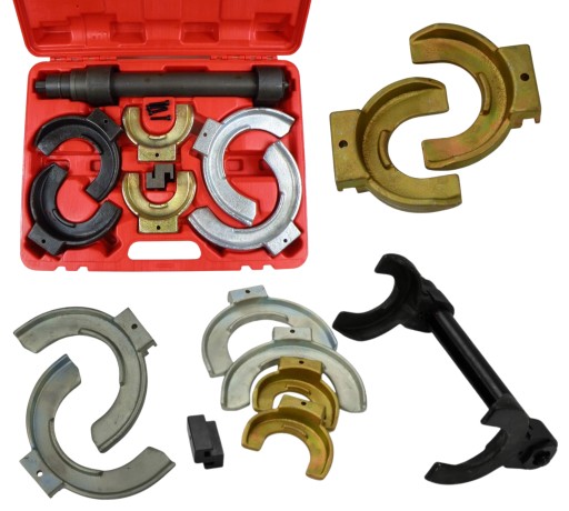 КОМПЛЕКТ ПРУЖИННЫХ СЪЕМНИКОВ MCPHERSON MECHANICAL STRONG 1.5T КОВАННЫЙ + КОРПУС