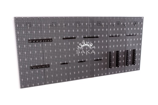 НАСТІННА ДОШКА, 6 ДОШОК + НАБІР ВІШАЛОК