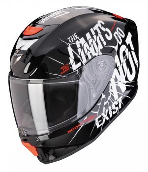 ДЕТСКИЙ ШЛЕМ SCORPION EXO-JNR AIR BOUM BK-WH S