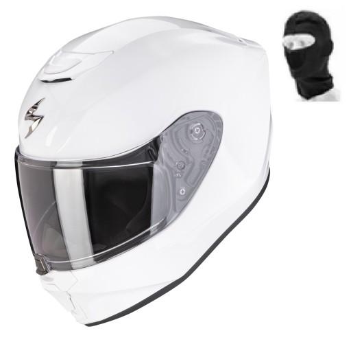 ШЛЕМ СКОРПИОН EXO-JNR AIR SOLID WHITE S