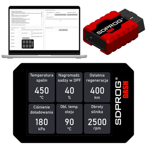 SDPROG DASH DPF VAG Audi Skoda Seat VW диагностический тестер + интерфейс OBD