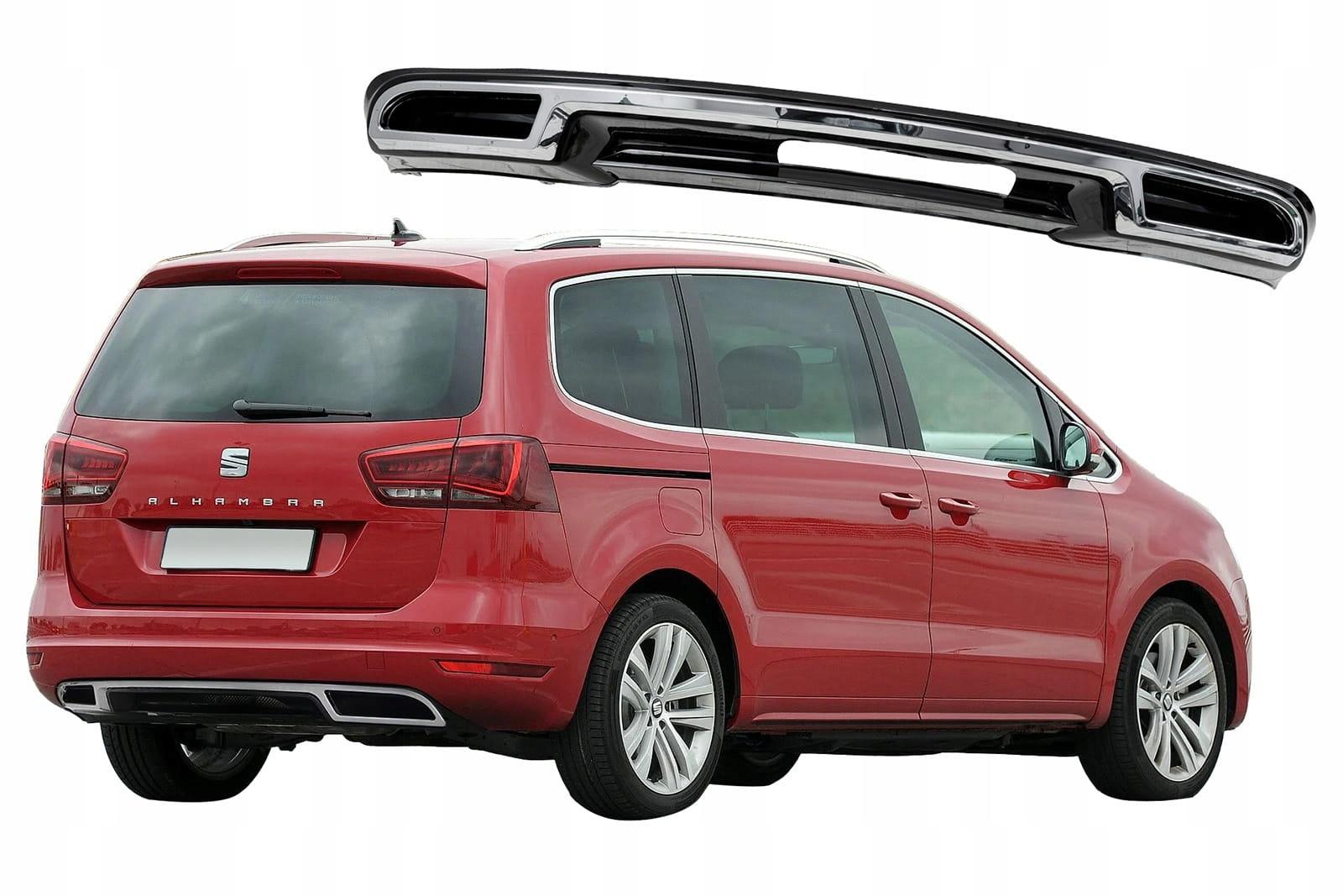 SEAT ALHAMBRA MK2 II 7N 2010-2020 ДИФУЗОР БАМПЕРА