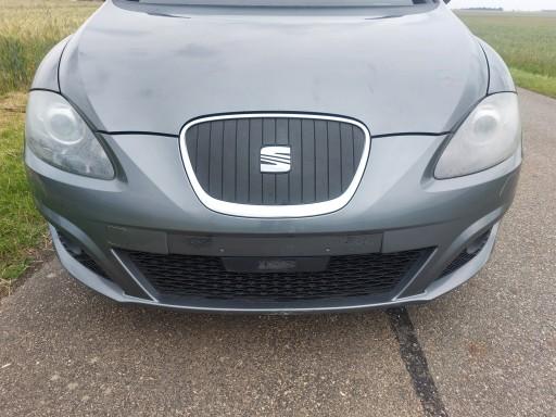 1P0 - SEAT LEON II ПІДНЯТЬ КАПОТ БАМПЕР КРИЛО ПЕРЕДНИЙ РЕМІНЬ XENON SPRAY LX7R