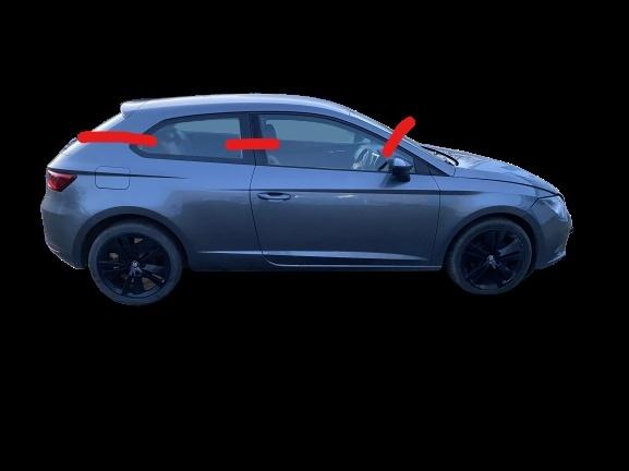 SEAT LEON III 3D HB ЧВЕРТЬ ДАХУ LX7R