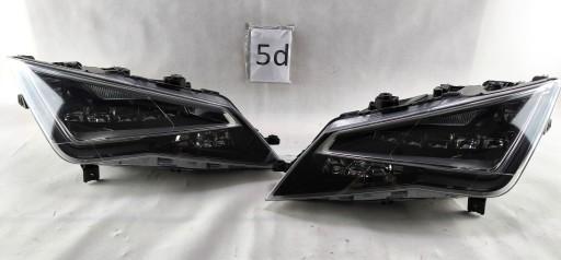 5F1941007B, - SEAT LEON III FULL LED ЛІВА ПРАВА ФАРА 5F1941007B 5F1941008B