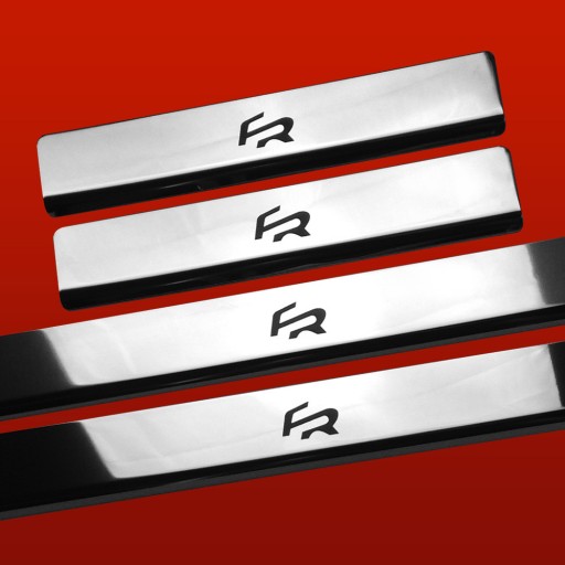 SEAT LEON MK3 Накладки на пороги FR 5-дверне покриття з нержавіючої сталі 304