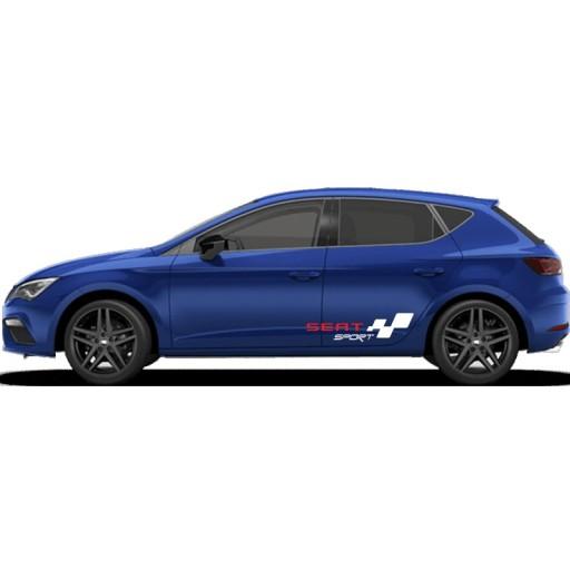 SEAT LEON бічні ремені - автомобільна плівка