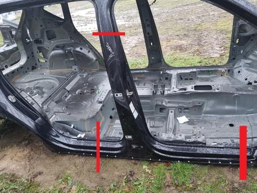 SEAT TARRACO порог правая центральная стойка