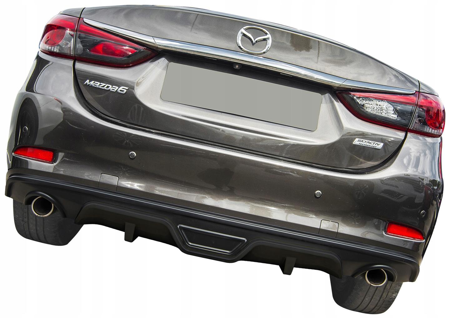 СЕДАН ДИФУЗОР СПОЙЛЕР ЗАДНЬОГО БАМПЕРА MAZDA 6 14-18
