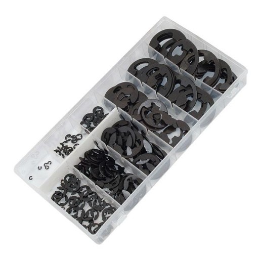 КІЛЬЦЯ БІНДЕРІВ E-CLIP - НАБІР 300 ШТ