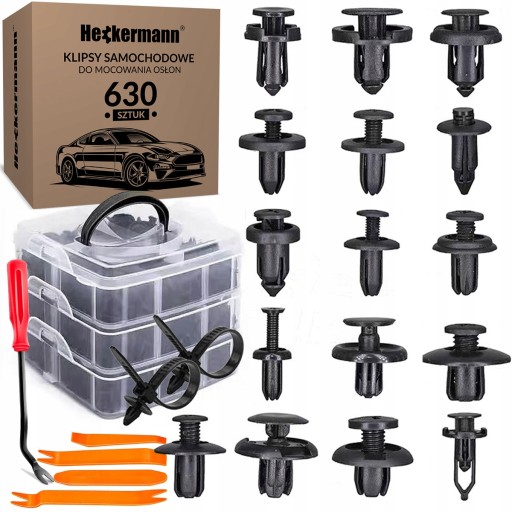 SET of Vehicle OPENER CLIPS 630PCS
